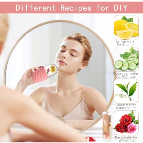 WEPTIX 3D Manual Roller Face Body Massager With And Anti Aging 100% Natural Jade Stone Roller Msagger With Gua Sha Tools for Face and Body Massager - Image 3
