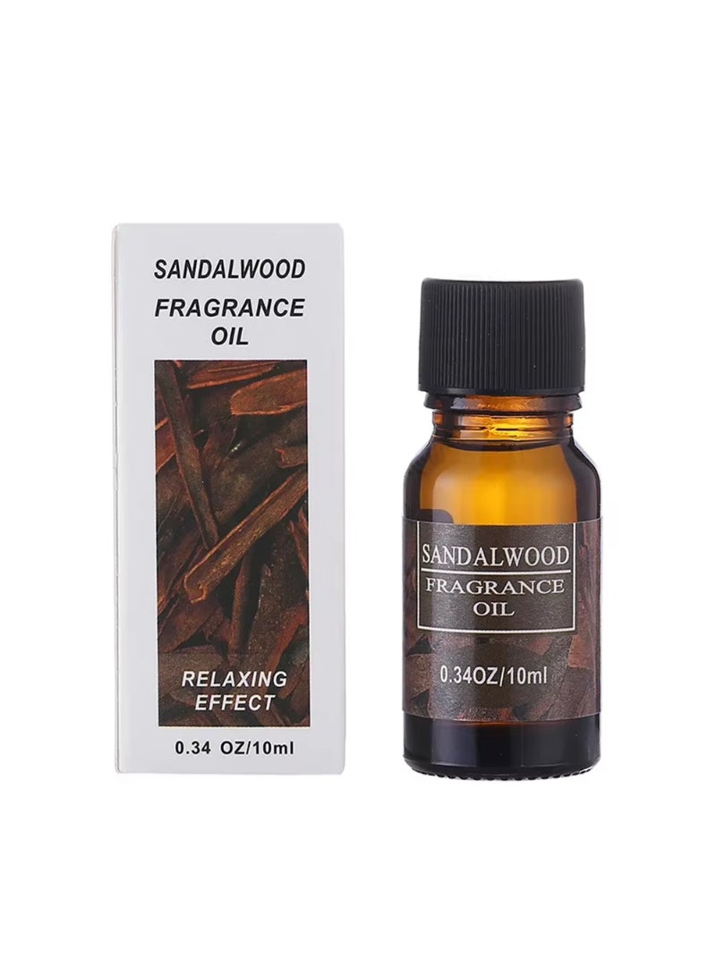 AS SEEN ON TV Aromatherapy Essential Oil Aroma Water Soluble Natural Air Humidifier Plant Fragrance Perfume Freshener SANDALWOOD 10ML 