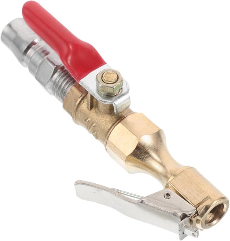 قفل هواء تشاك سريع التوصيل لمضخات الهواء للإطارات ملحق ضاغط للاستخدام في السيارات والزراعة - Image 1