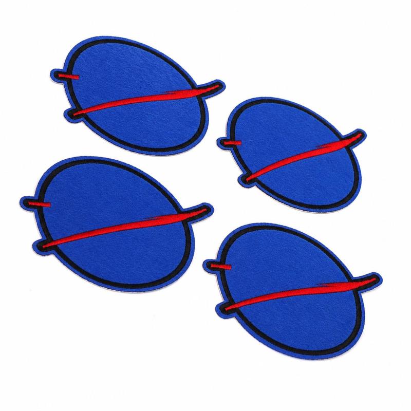 Iron On Patches: 1 Pack High-Quality Cotton Durable Dirt-Resistant - Exquisite Decorative Sew On Patches for Clothing Jackets Hats T-Shirts - Image 4