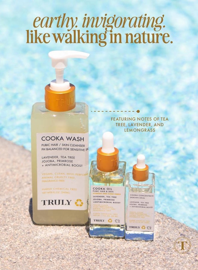 Truly Beauty Cooka Oil Razor Bump Treatment For Bikini Area - Ingrown Hair Treatment And Oil Type After Shave For Women - Ingrown Hair Treatment for Bikini Area - 1.7 OZ - Image 4