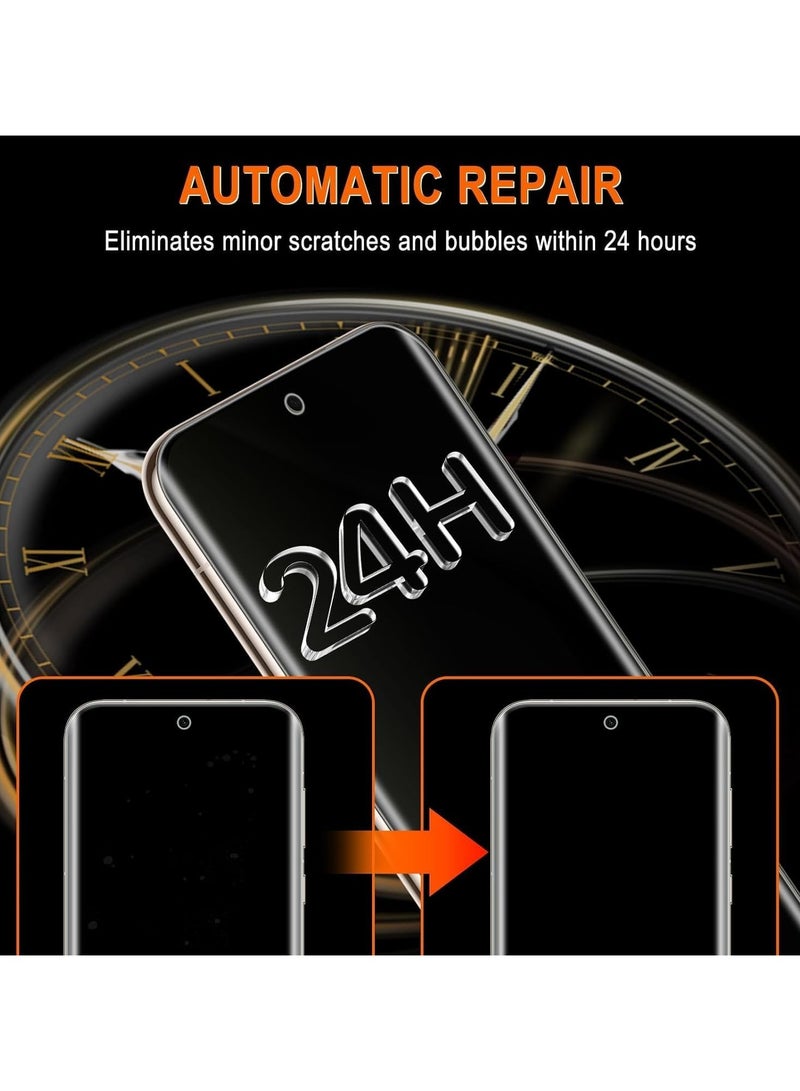 عام الخصوصية واقي للشاشة متوافق مع هواوي بورا 70 الترا ،[2 + 2 حزمة] الزجاج المقسى عدسة الكاميرا حامي ، بولي يوريثان لينة مكافحة التجسس طبقة رقيقة واقية لهواوي بورا 70 الترا - Image 3