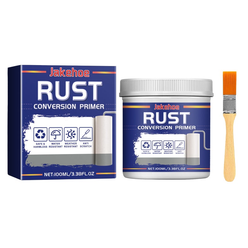 Jakehoe Anti-Rust Conversion Primer Metal Paint Anti-Rust Radiator Conversion Renovation Coating Primer Conversion Agent - Image 1
