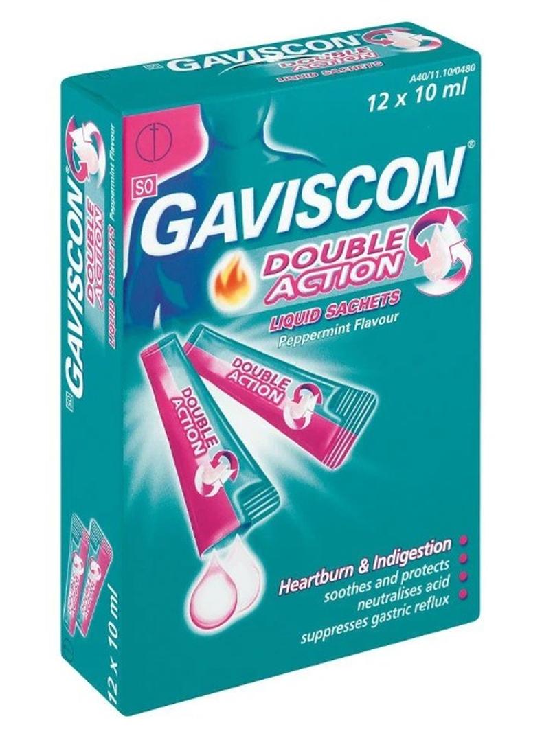 جافيسكون أكياس سائلة مزدوجة المفعول 12x10 مل