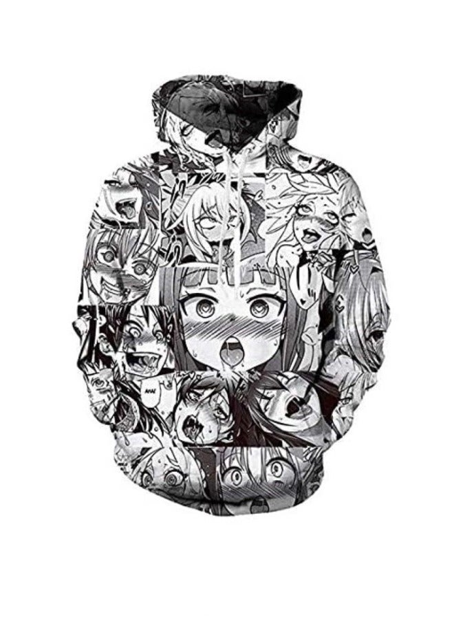 My Hero Academia 3D Printed Hoodie, Regular Fit Hoodies, Unisex-Adult Sweatshirt, Full Sleeve Sweatshirts, Cotton, Designed for Optimal Performance and All Day Comfort