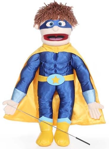 Silly Puppets 25 دمية متكلم على شكل بطل خارق بPeach Boy كاملة الجسم - Image 1