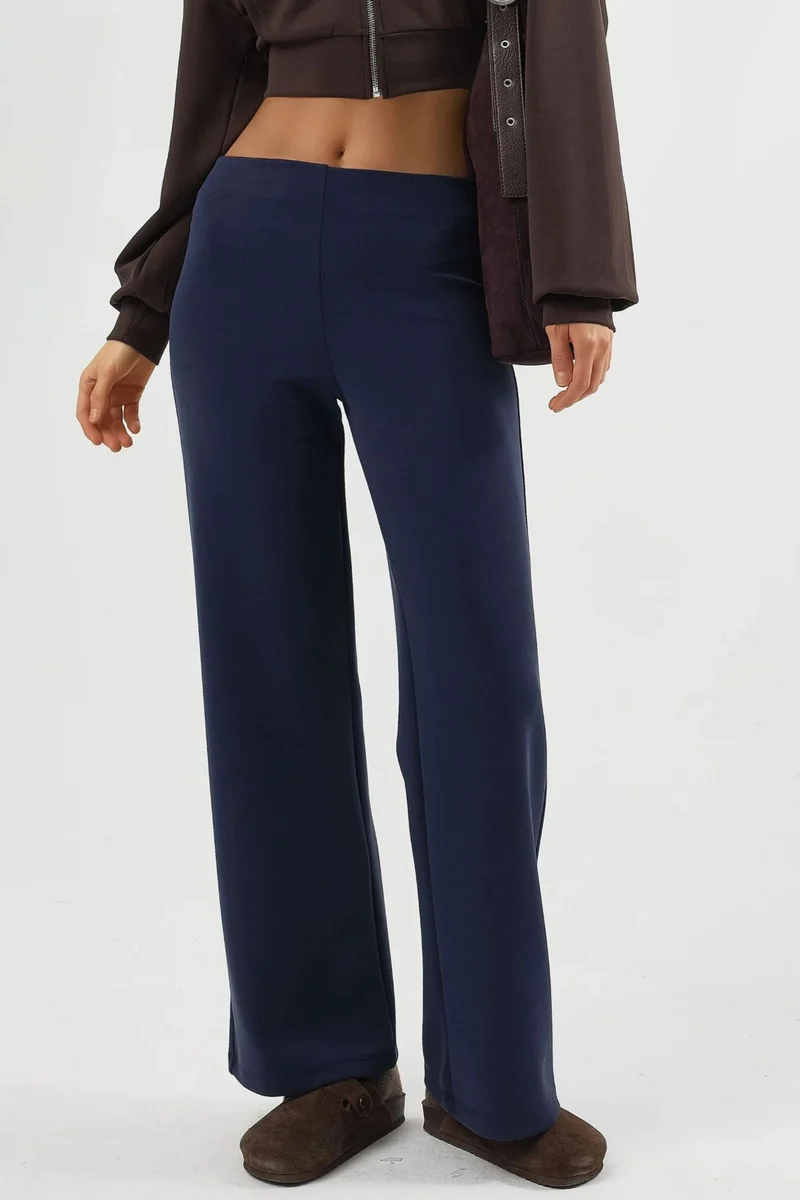 BUSEM High Waist Straight Leg Pants