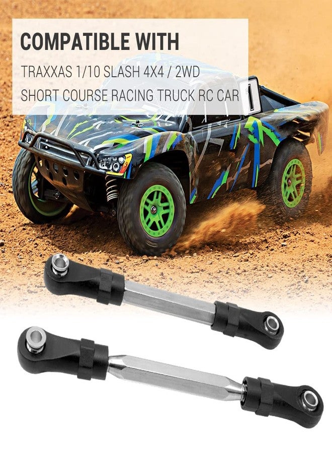 OGUNKE OGRC 7PCS Adjustable Turnbuckles Link with Rod Ends Set for 1/10 Traxxas Slash 4X4/Traxxas Slash 2WD RC Truck Upgrade Parts - Image 2