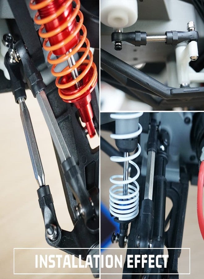 OGUNKE OGRC 7PCS Adjustable Turnbuckles Link with Rod Ends Set for 1/10 Traxxas Slash 4X4/Traxxas Slash 2WD RC Truck Upgrade Parts - Image 4
