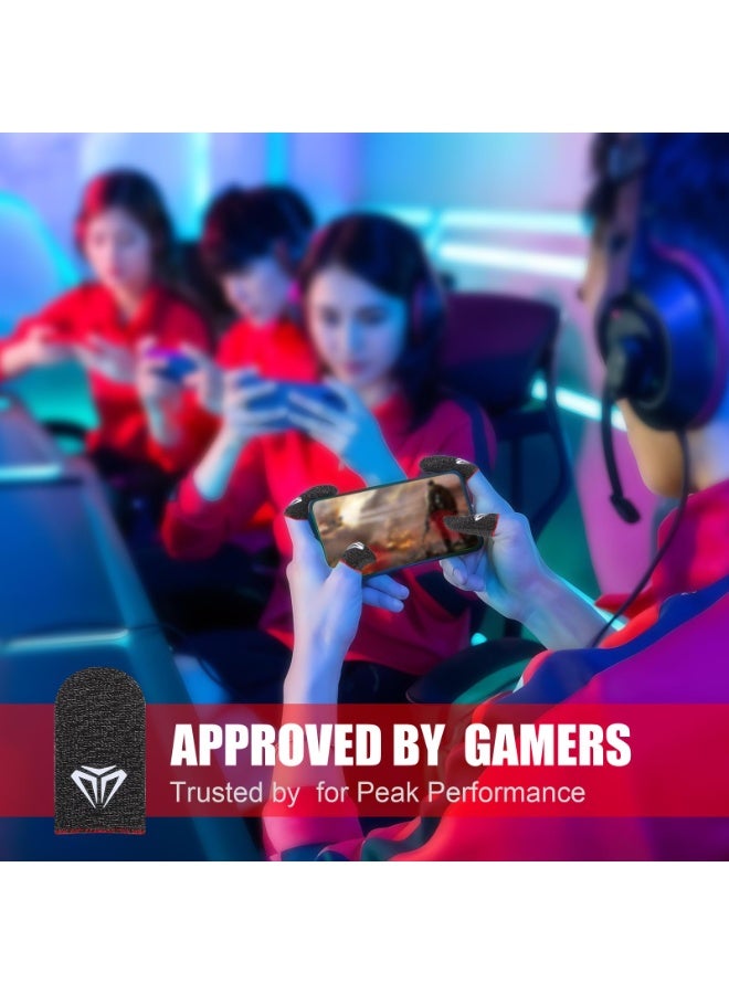 2 Pairs Of Finger Cots, Breathable Thumb Gloves, Suitable For Lightweight And Sweat Resistant Gaming, Seamless Touch Screen Finger Gloves For Professional Gaming, Green - Image 3