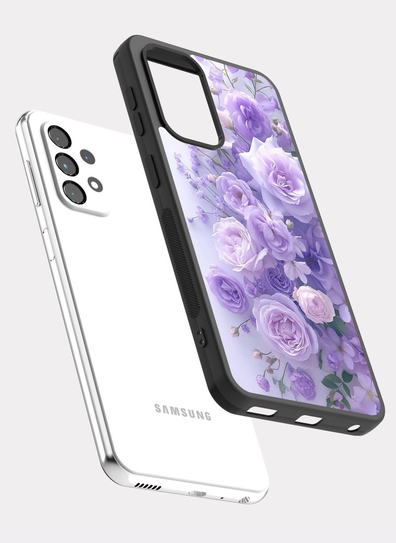 PXLAAT Samsung Galaxy A52 case cover Flowers - Image 2