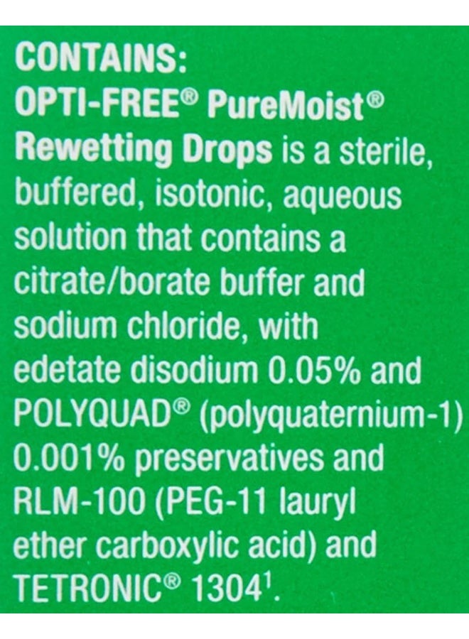 Opti-Free Opti-Free Puremoist Rewetting Drops, 12-mL  - Image 5