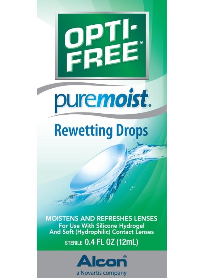Opti-Free Opti-Free Puremoist Rewetting Drops, 12-mL  - Image 2