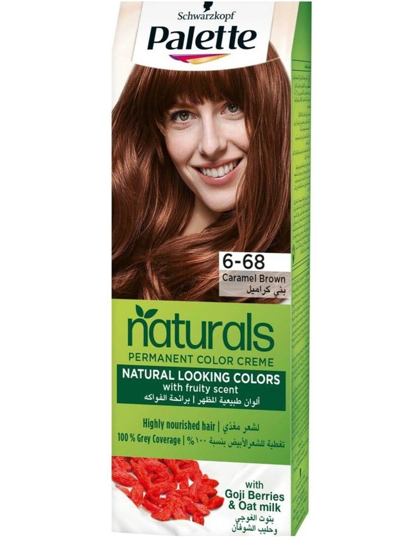 Palette Naturals 6-68 Caramel Brown 110Ml