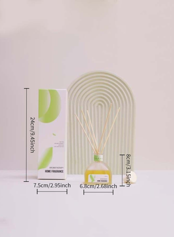 Betaoby 90 ml Luxury Reed Diffuser - Lime&Cold Fruit | 3 oz | Aromatherapy Air Freshener Fragrance, Home Fragrance, Oil Diffuser - Image 2