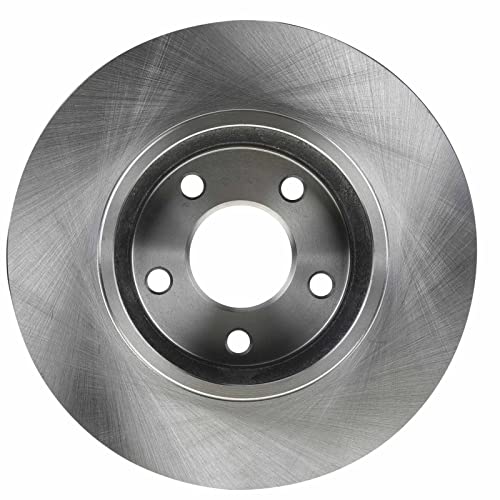 A-Premium 11.65 inch (296mm) Front Vented Disc Brake Rotors + Ceramic Pads kit Compatible with Select Chevy, Pontiac and Saturn Models - Malibu 04-12, Cobalt 2008, G5 07-09, G6 06-10, Aura 07-09 - Image 4