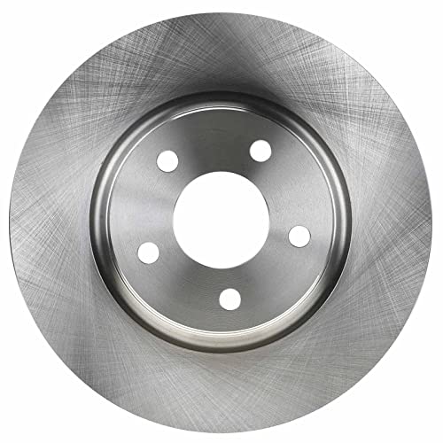 A-Premium 11.65 inch (296mm) Front Vented Disc Brake Rotors + Ceramic Pads kit Compatible with Select Chevy, Pontiac and Saturn Models - Malibu 04-12, Cobalt 2008, G5 07-09, G6 06-10, Aura 07-09 - Image 5