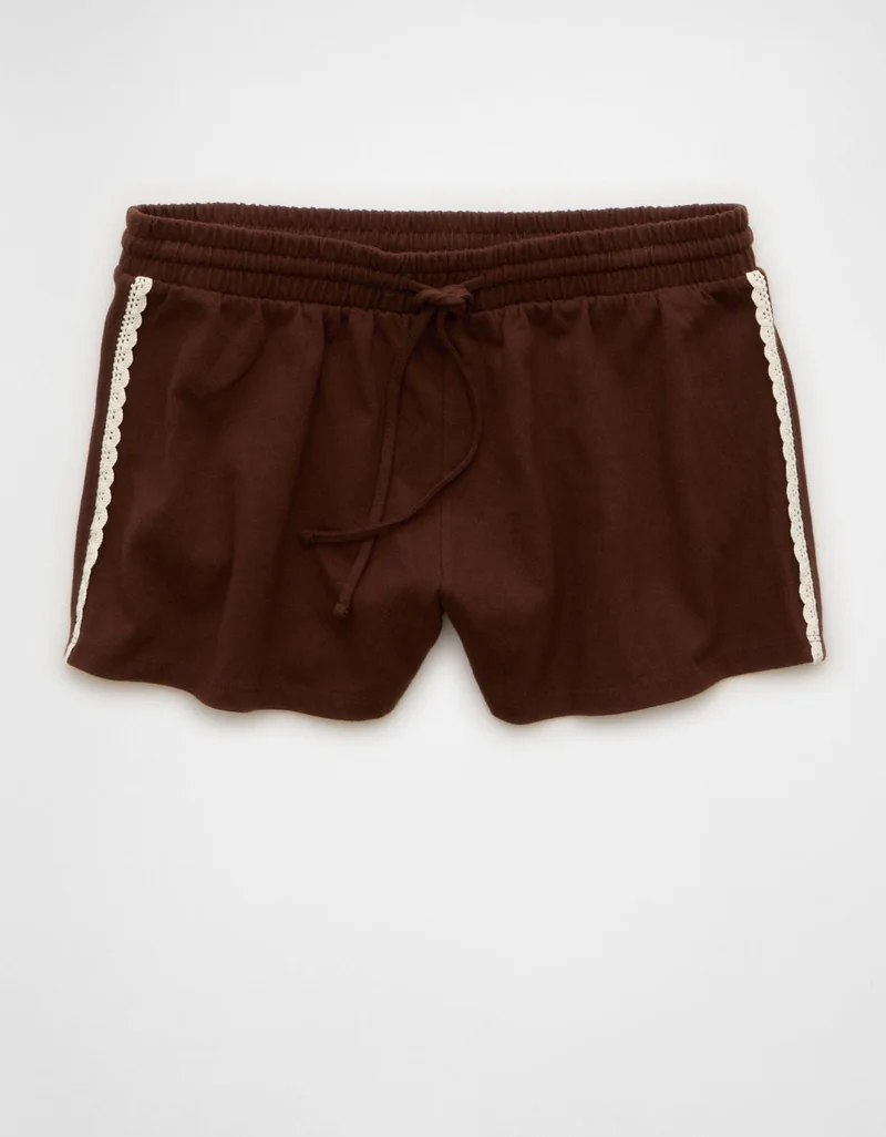 American Eagle  AE High-Waisted Fleece Short for Women | Best Price UAE
