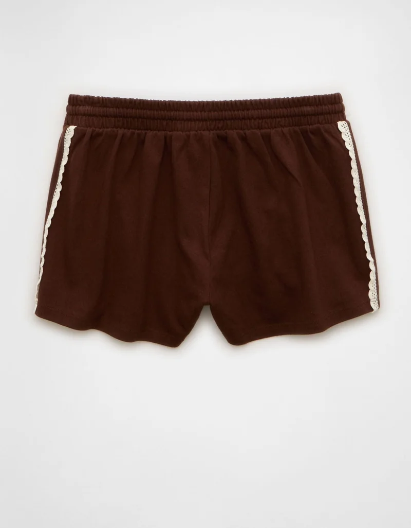 American Eagle  AE High-Waisted Fleece Short for Women | Best Price UAE