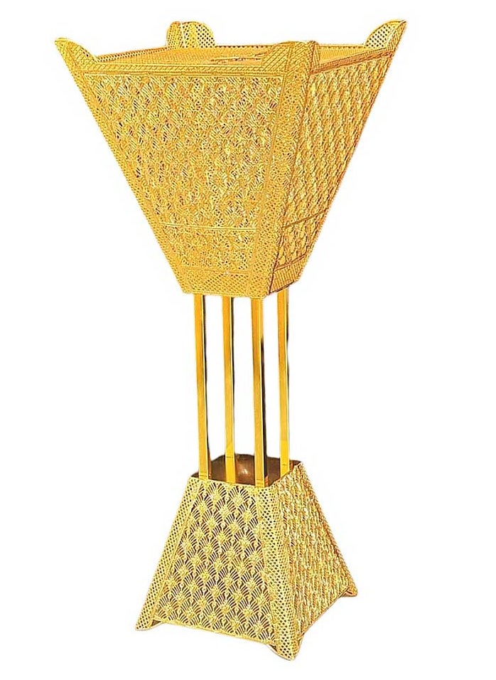 Bakhoor BoSidin High Quality Large Oud Burner 100 cm Tall Incense Mabkhara for Home Fragrance and Decore  - Image 4