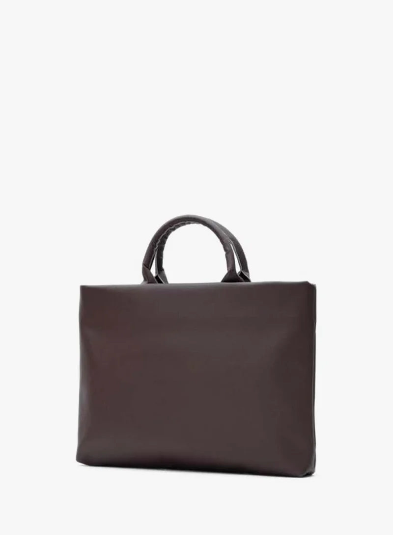 Shule Bags  Didas Shoulder and Document Bag Dark Coffee. for Women | Best Price UAE