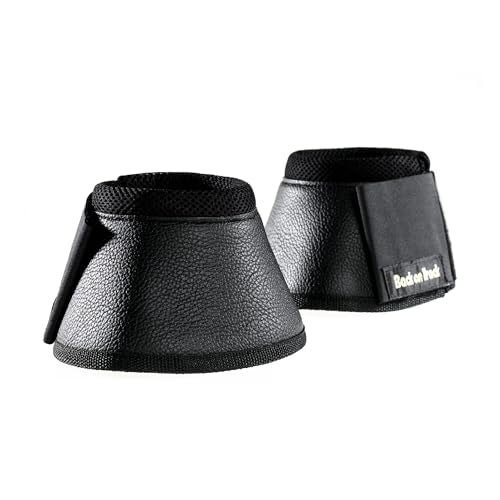 Back on Track Therapeutic Horse Bell Boots in Pair, Medium - Image 2