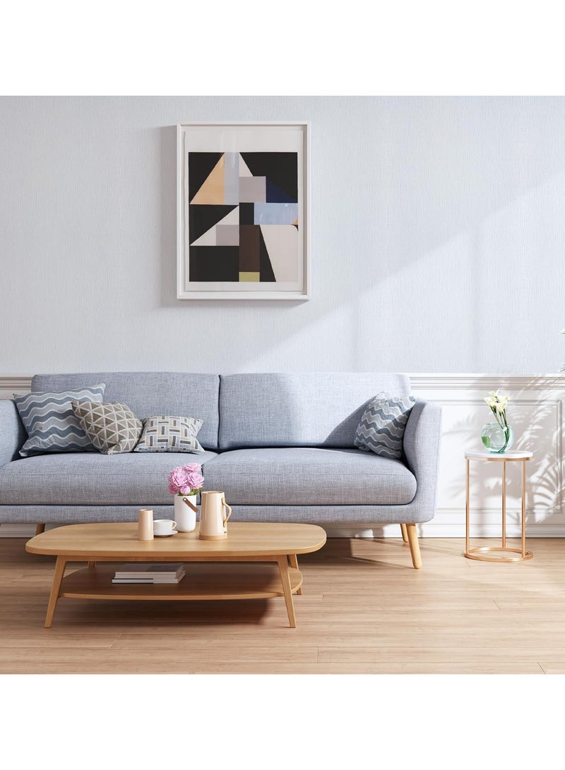 آنا ورق جدران ذاتي اللصق باللون الرمادي الداكن، بتصميم محكم، بسماكة 40 سم × 5 م - Image 5