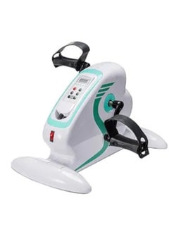 Huitich Motorized Electric Mini Pedal Exercise Bike White  - Image 2