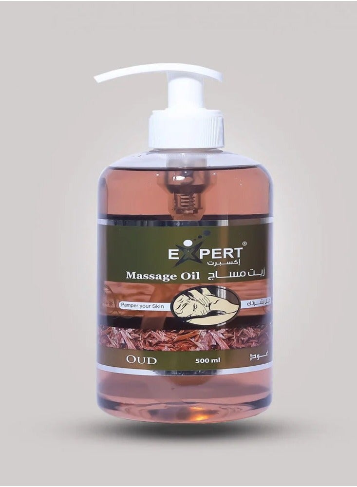 Expert  Body Massage Oil with Oud Scent  500 ml - Image 2