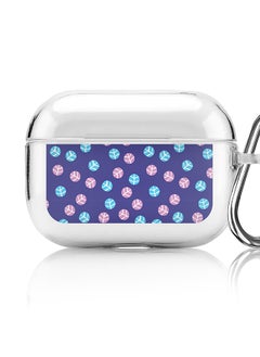 Classic Clear printed Case for Apple AirPods Pro 2nd Generation Thin Transparent Cover [Designed for Apple AirPods Pro 2nd Generation] - Bubbly Flakes