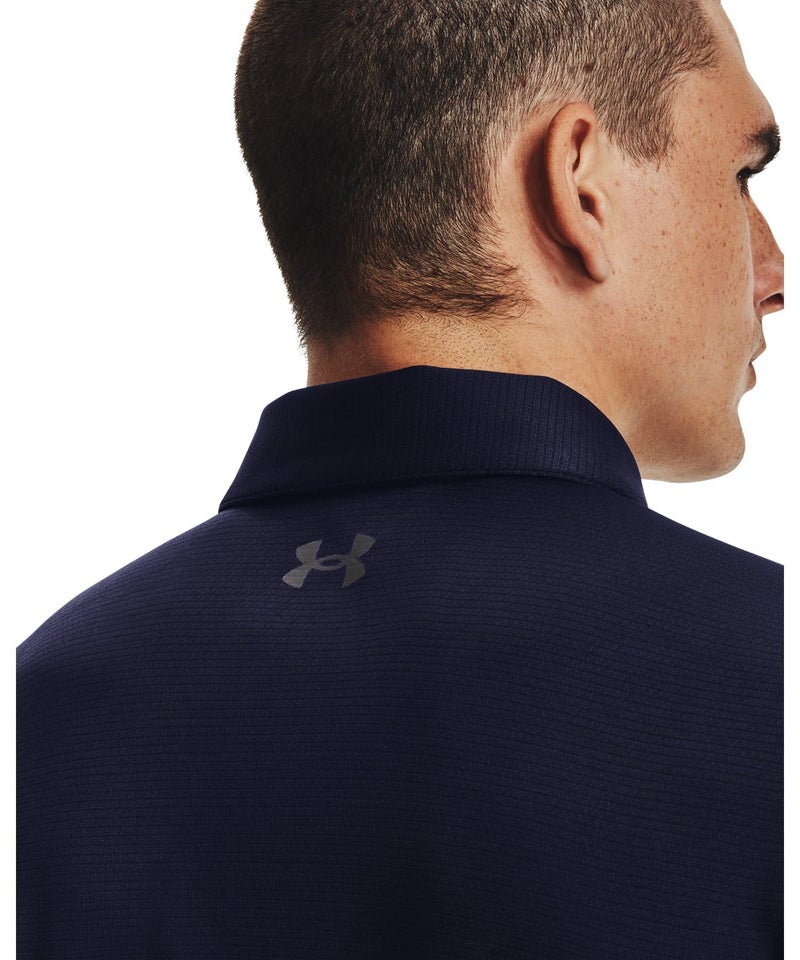 Under Armour Men's Tech Golf Polo, Midnight Navy (410)/Graphite, X-Small - Image 2