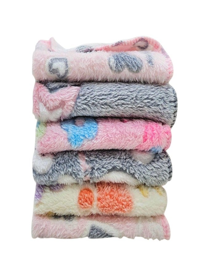 First Kick Microfiber Coral Fleece Baby Face Towels, Soft and Absorbent Wash Clothes for Newborns, Infants and Toddlers, Gentle on Delicate Skin for Face Hands and Body, 10x10 Inch (10 Pcs) - Image 2