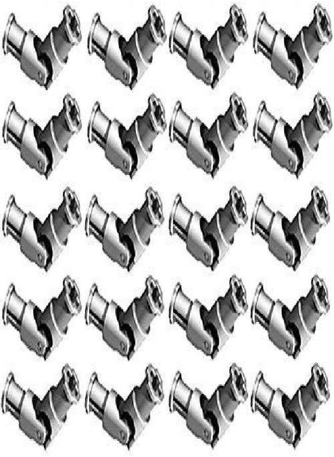 LEGO - LEGO Technic 20 pcs NEW LIGHT GREY UNIVERSAL"U" JOINT 3L Lot pack robot motor robotics advanced building mindstorms EV3 NXT part piece 61903 62520c01 - Image 1