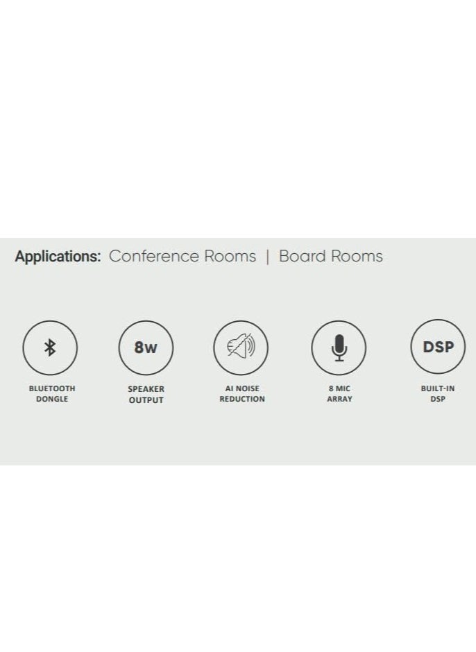 A&T AIR 200 Dual-Mode Bluetooth Speakerphone