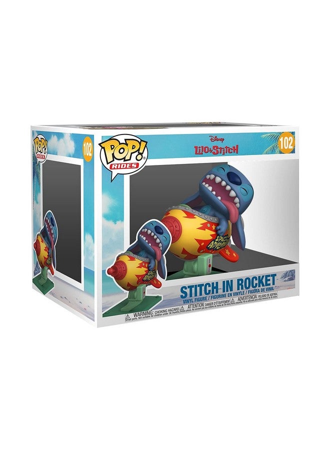 Funko POP Pop! Rides: Lilo & Stitch - Stitch in Rocket, Multicolor, Standard - Image 1