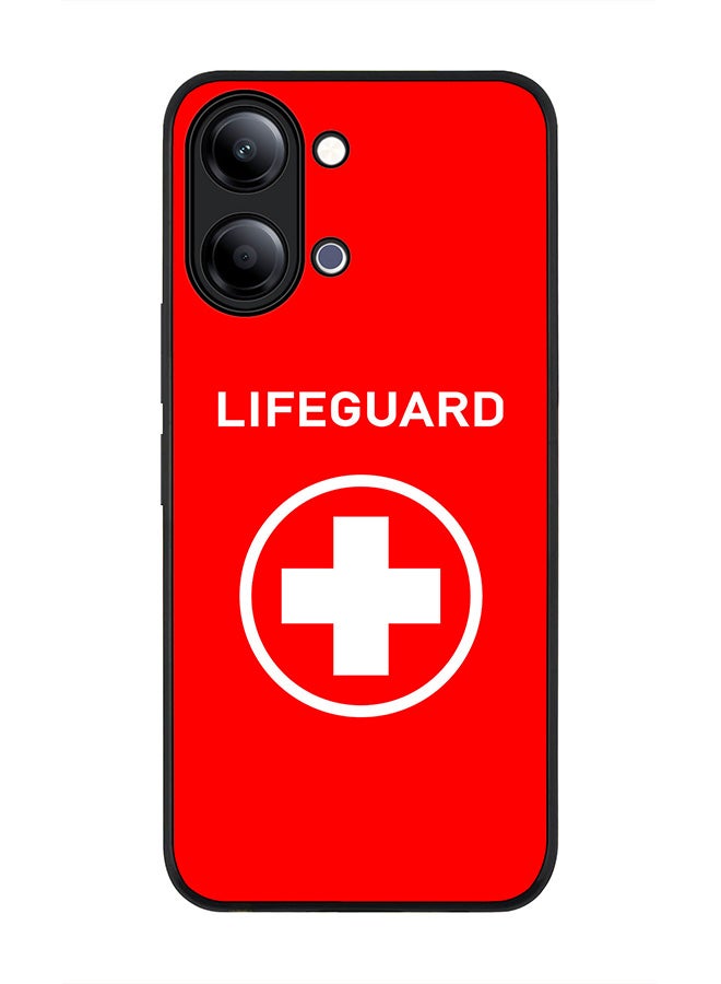Stylizedd For vivo Y05 4G / Y6t 5G Case,Slim fit Camera Protection, Shockproof Thin Phone cover  - Lifeguard - Image 1