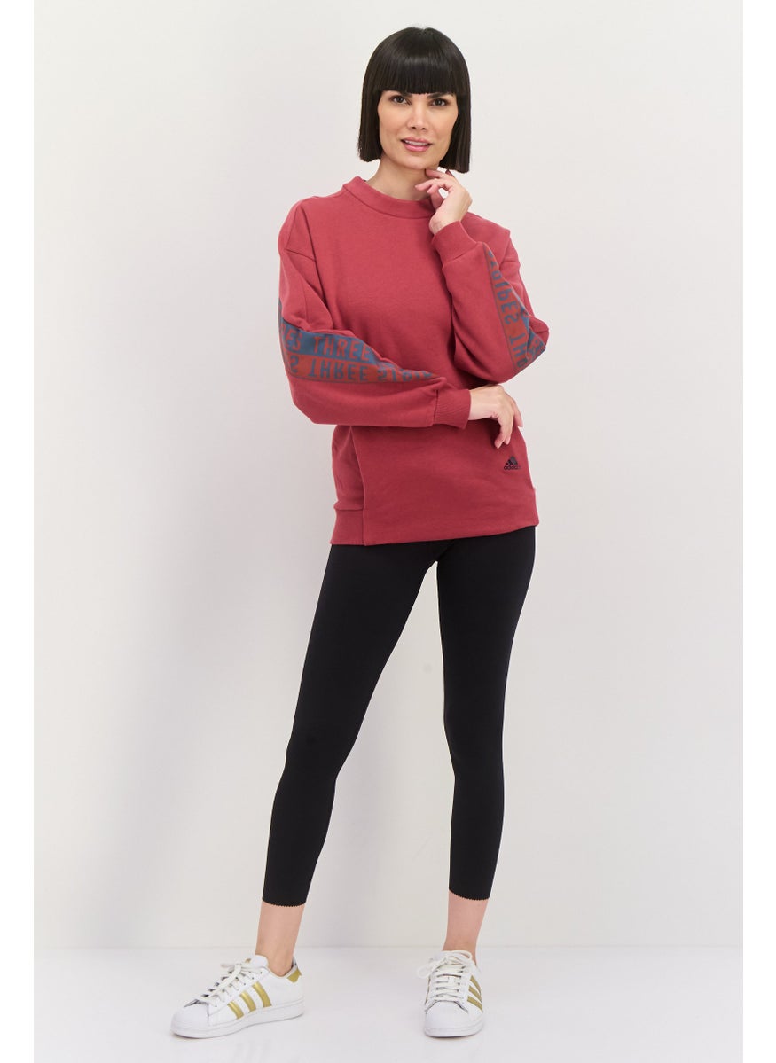 Women Sportswear Fit Long Sleeves Training W MHS Word Sweatshirt, Maroon - pzsku/Z1AA3B712421EB36A480CZ/45/_/1737642321/48c7f6ff-26e0-4fd4-85cb-ee7950e1f2cb