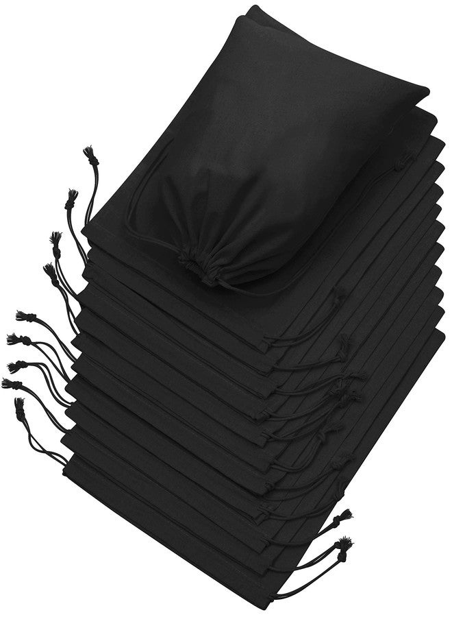 DR Cotton Blend Drawstring Bags for Storage, Wardrobe, Travel and Household Organization (9 x 12 inch - 12 pack) - Image 1