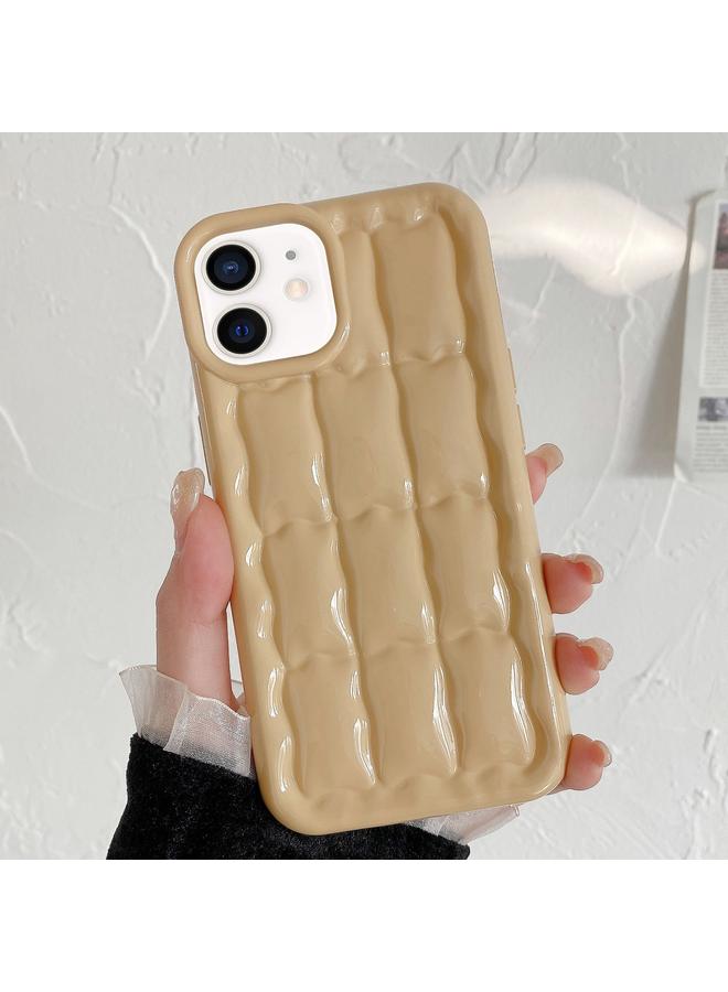 زبون جراب لهاتف iPhone 11 مصنوع من مادة TPU ذات نسيج شبكي ثلاثي الأبعاد - Image 1