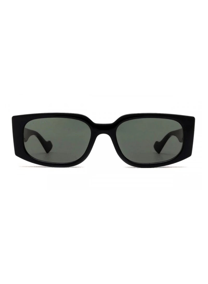 غوتشي نظارة شمسية غوتشي GG1534S-001 مستطيلة سوداء  - Image 2