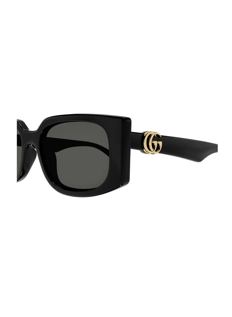 غوتشي نظارة شمسية غوتشي GG1534S-001 مستطيلة سوداء  - Image 3