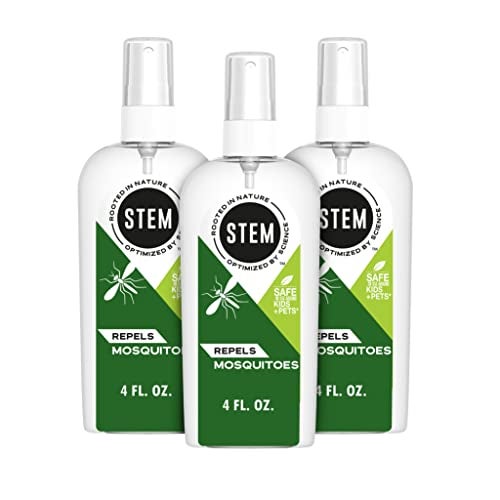 Stem Repels Mosquitoes: Mosquito Repellent Spray With Botanical Extracts; 4 fl oz (Pack Of 3) - Image 1