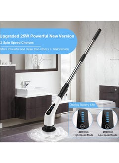 Cordless Electric Spin Scrubber with Adjustable Handle and 7 Brush Heads - pzsku/Z1AA4196B4A8BF1D09D7CZ/45/1741034022/b4699957-ad0a-4087-9039-6c1db471771c