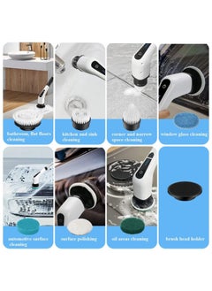 Cordless Electric Spin Scrubber with Adjustable Handle and 7 Brush Heads - pzsku/Z1AA4196B4A8BF1D09D7CZ/45/1741034027/a9bfab5c-59e1-419e-9a5e-738a31d1b1e3