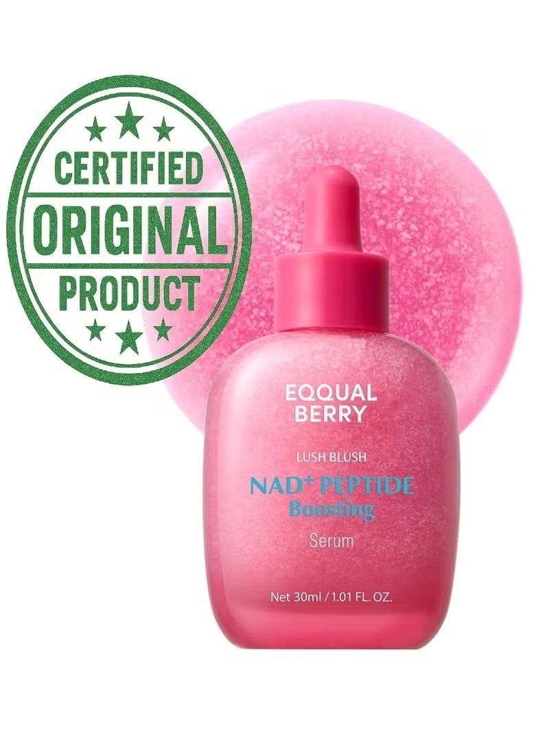 إيكوالبيري سيروم إكوالبيري ناد+ المعزز بالببتيد، ٣٠ مل | سيروم متقدم مضاد لعلامات التقدم في السن للوجه، مع ناد+، و٥ سيراميدات، وكولاجين نباتي | شد البشرة، ومعالجة التجاعيد، وتفتيحها، وترطيبها بعمق، للعناية بالبشرة الكورية - Image 1