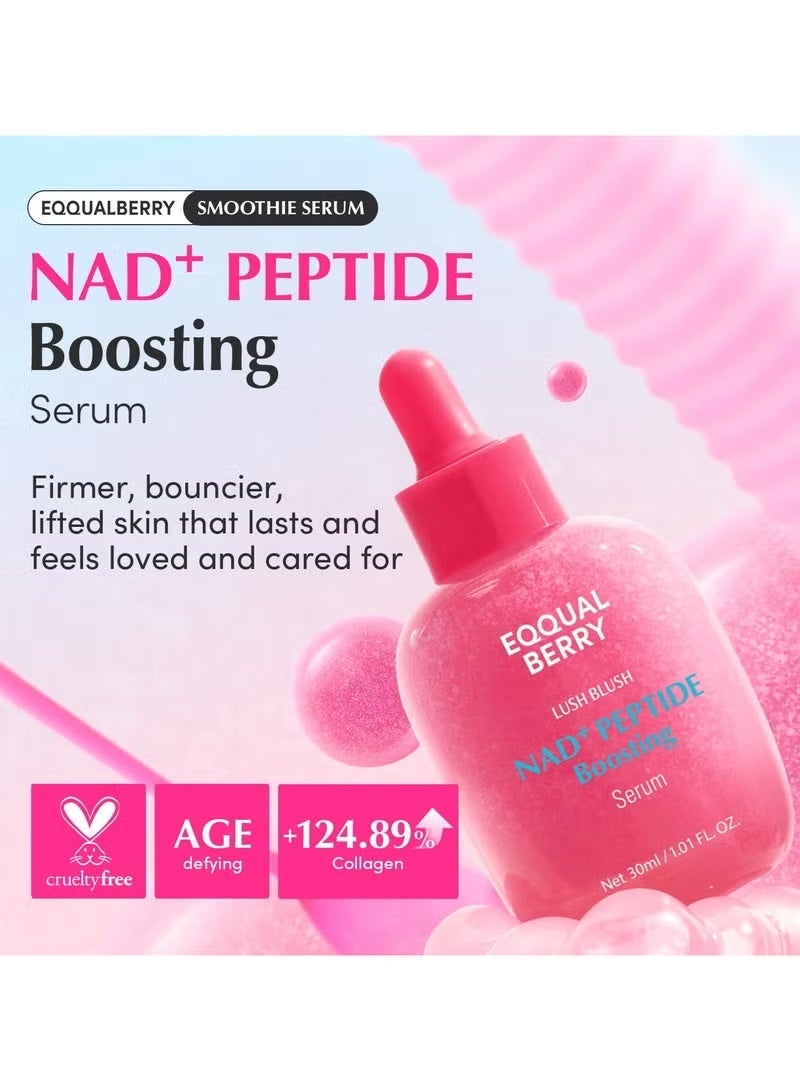 إيكوالبيري سيروم إكوالبيري ناد+ المعزز بالببتيد، ٣٠ مل | سيروم متقدم مضاد لعلامات التقدم في السن للوجه، مع ناد+، و٥ سيراميدات، وكولاجين نباتي | شد البشرة، ومعالجة التجاعيد، وتفتيحها، وترطيبها بعمق، للعناية بالبشرة الكورية - Image 5