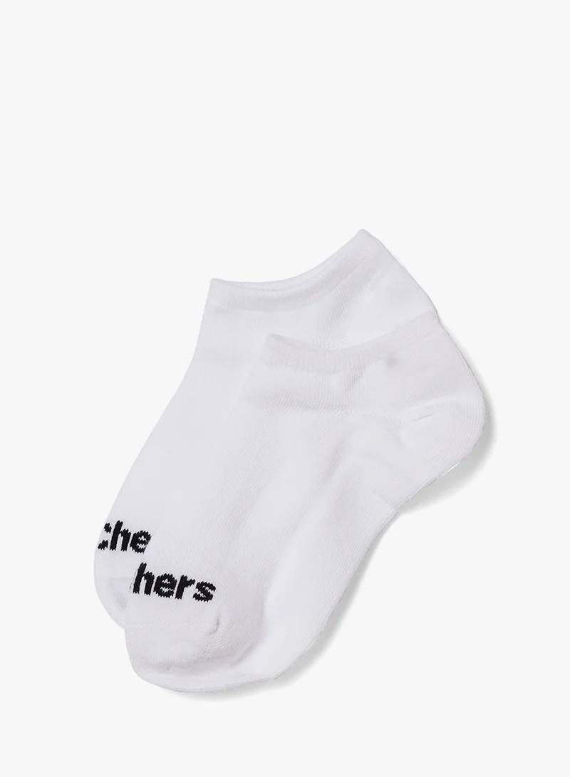 SKECHERS 6 Pack Non-Terry No-Show Socks