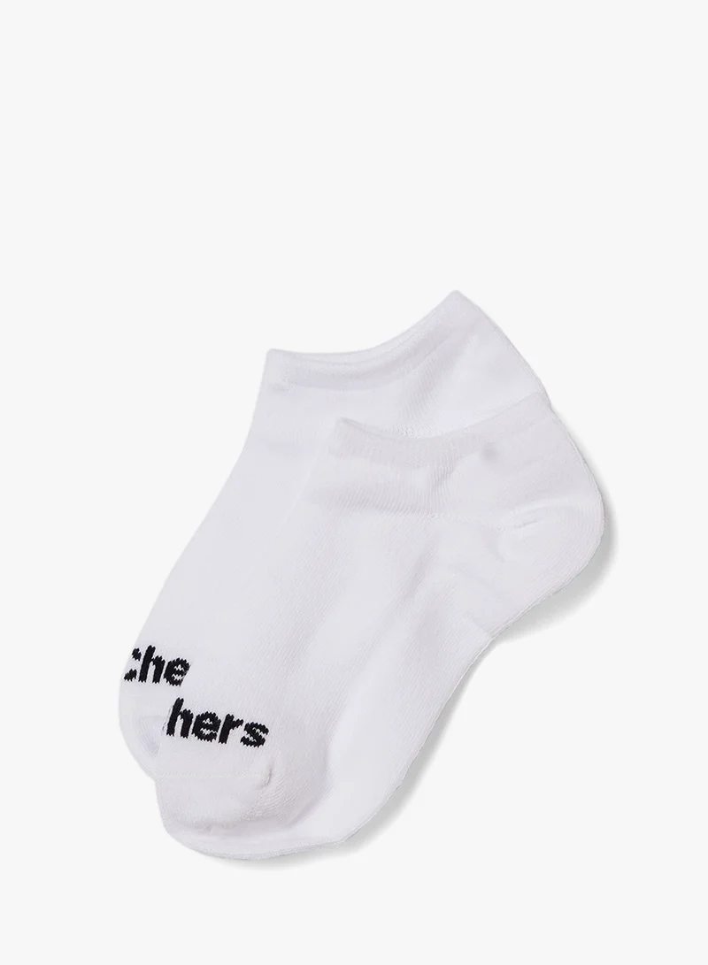 SKECHERS 6 Pack Non-Terry No-Show Socks