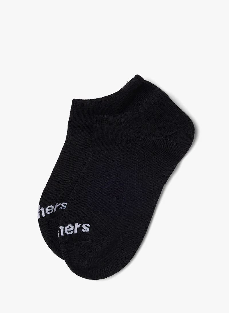 SKECHERS 6 Pack Non-Terry No-Show Socks