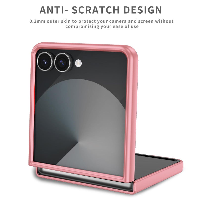 إيروريكس جراب هاتف قابل للطي لهاتف Samsung Galaxy Z Flip7 5G Armor (وردي) - Image 5